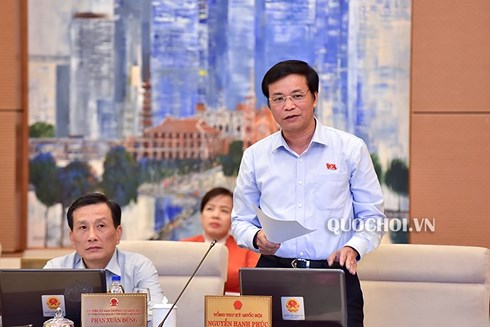 Tổng Thư ký Quốc hội Nguyễn Hạnh Phúc (Quochoi.vn)