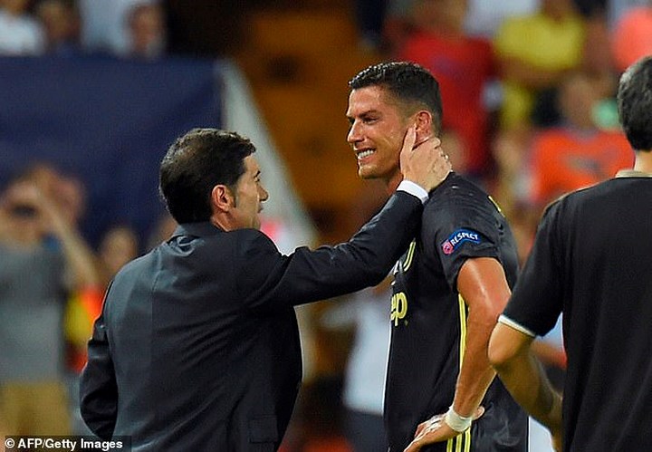 Những giọt nước mắt cay đắng của Ronaldo trong lần trở lại đất Tây Ban Nha (Ảnh: AFP).