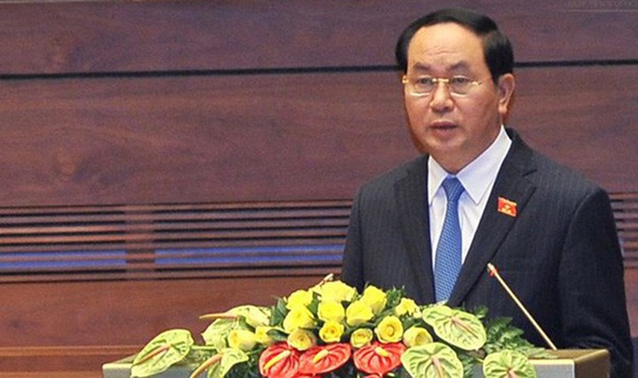 Ngày 2/4/2016, tại kỳ họp thứ 11, Quốc hội khóa XIII, đồng chí Trần Đại Quang đã được tín nhiệm bầu giữ chức vụ Chủ tịch nước.