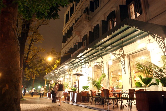 The Sofitel Legend Metropole Hanoi Hotel.