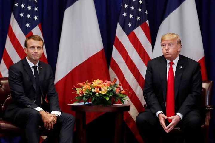 Tổng thống Pháp-Mỹ có cuộc gặp song phương bên lề kỳ họp Đại Hội đồng.