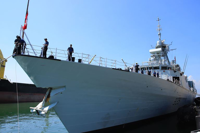 The visit of the ship aims to celebrate the 45th anniversary of bilateral diplomatic ties with Viet Nam, and to boost bilateral friendship and cooperation ties with Da Nang, and Viet Nam as a whole.