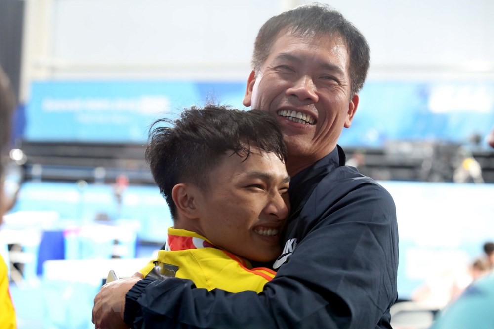 [Photo] Olympic trẻ Việt Nam hoàn thành chỉ tiêu ngay ngày đầu