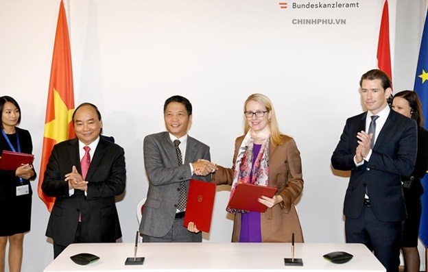 Việt Nam và Áo ký hợp tác về Thương mại điện tử và công nghiệp 4.0