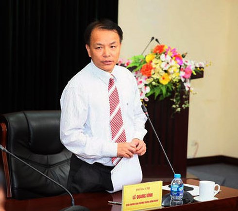 Ông Lê Quang Vĩnh  - Phó Chánh Văn phòng Trung ương Đảng. 