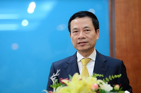 Quyền Bộ trưởng Bộ TT-TT Nguyễn Mạnh Hùng (Ảnh: Pháp luật TPHCM)