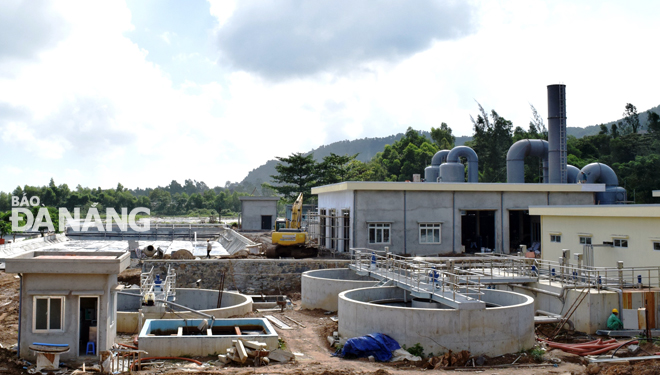  Adjustments of the leachate treatment methods are underway at the new treatment facility