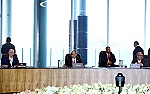 Hình ảnh Thủ tướng dự đối thoại giữa các nhà Lãnh đạo APEC với IMF