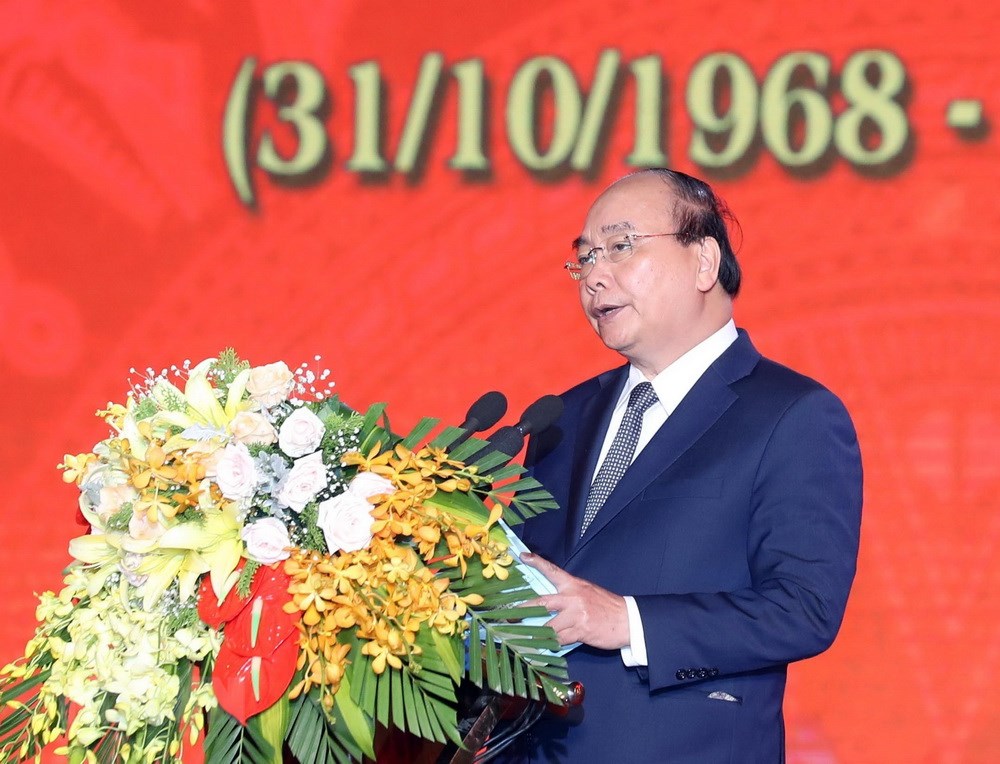 Hình ảnh Thủ tướng dự Lễ kỷ niệm 50 năm Chiến thắng Truông Bồn