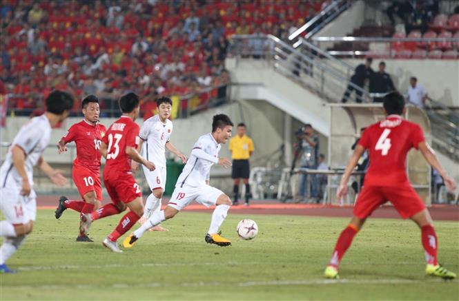 Công Phượng, Anh Đức và Quang Hải cùng lập công, tuyển Việt Nam thắng Lào giòn giã 3-0