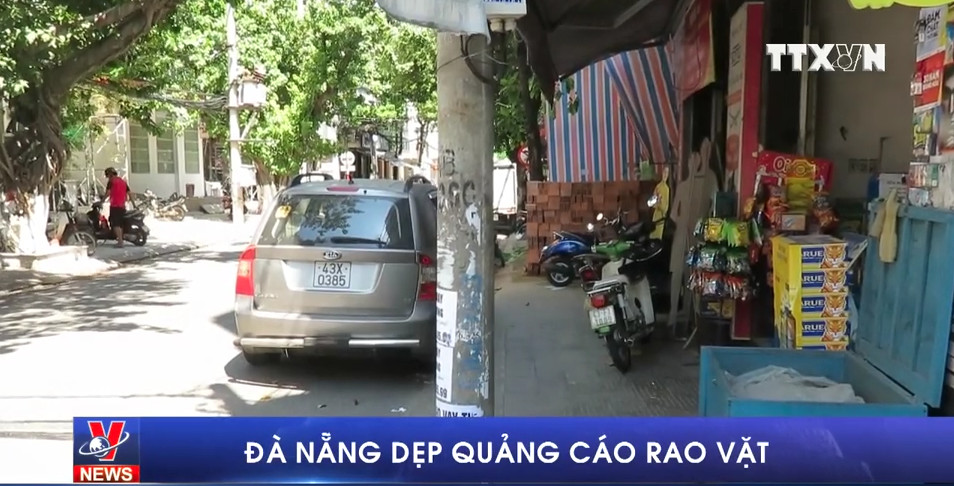 Đà Nẵng dẹp rao vặt quảng cáo