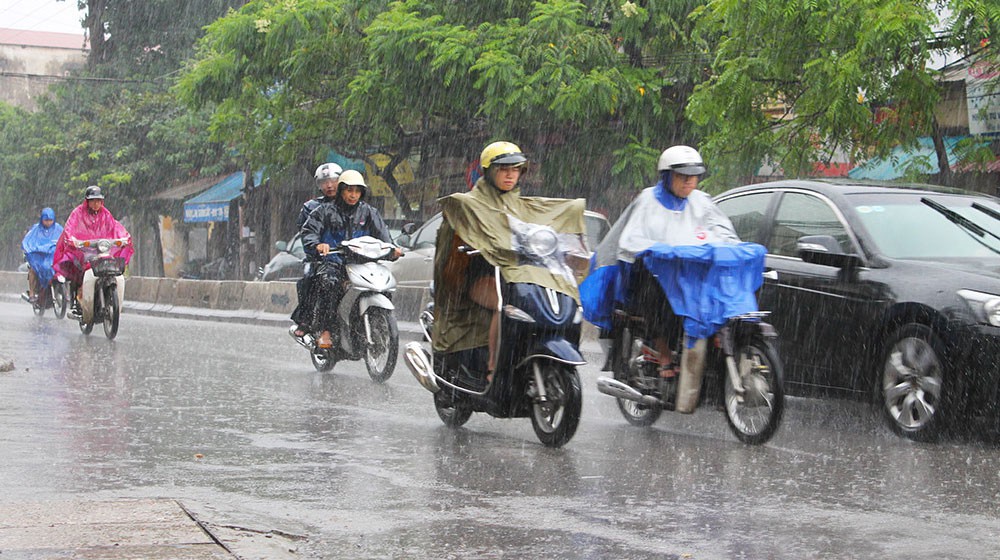 Đà Nẵng có mưa do ảnh hưởng của không khí lạnh