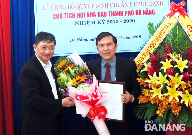 Ông Nguyễn Đức Nam làm Chủ tịch Hội Nhà báo thành phố Đà Nẵng