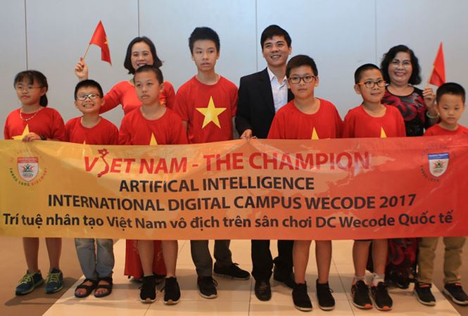 Học sinh Đà Nẵng giành giải vô địch cấp cao lập trình quốc tế Wecode 2018