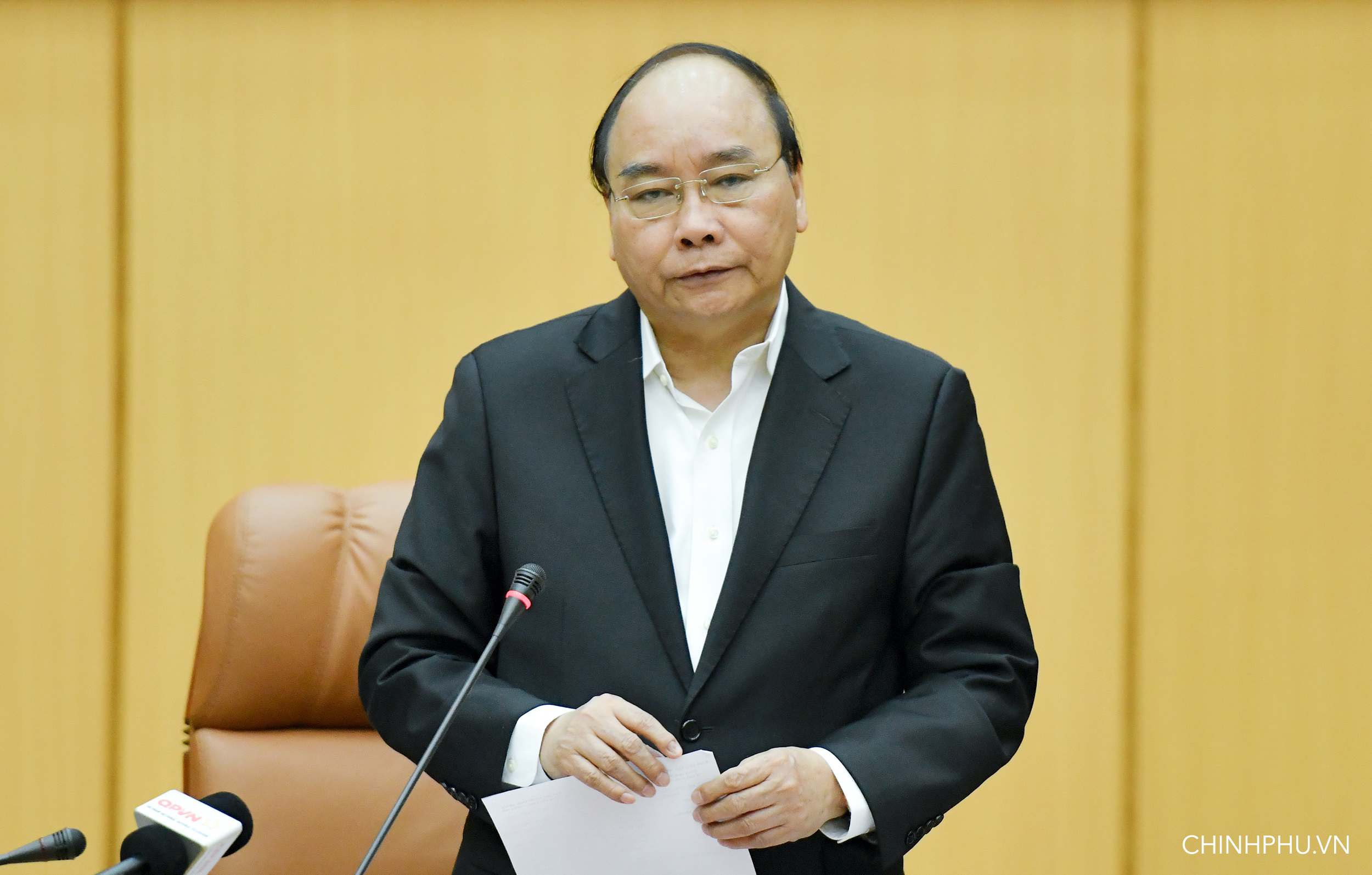 Thủ tướng Nguyễn Xuân Phúc làm việc với Bộ Quốc phòng