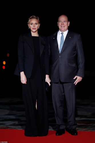 Hoàng tử Albert II từ Monaco và Công chúa Charlene.