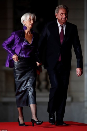 Giám đốc điều hành quỹ Tiền tệ quốc tế (IMF) Christine Lagarde và chồng Xavier Giocanti.