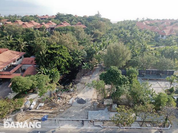 A parking area for under 7-seater cars will be created at the project’s adjacent area on Vo Nguyen Giap street.