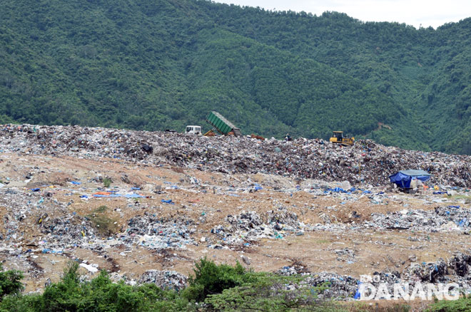 The Khanh Son landfill site is expected to be full by May 2020