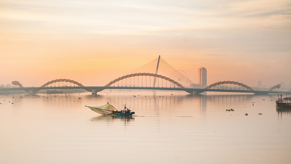 Sương sớm Hàn giang (Early morning on Han River) - Tác giả Vương Khả Thịnh