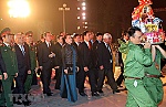 Dâng hương tưởng niệm 60 liệt sỹ thanh niên xung phong tại Thái Nguyên