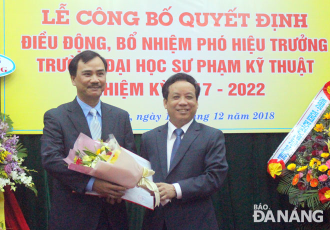 PGS.TS Võ Trung Hùng làm Phó Hiệu trưởng Trường Đại học Sư phạm kỹ thuật