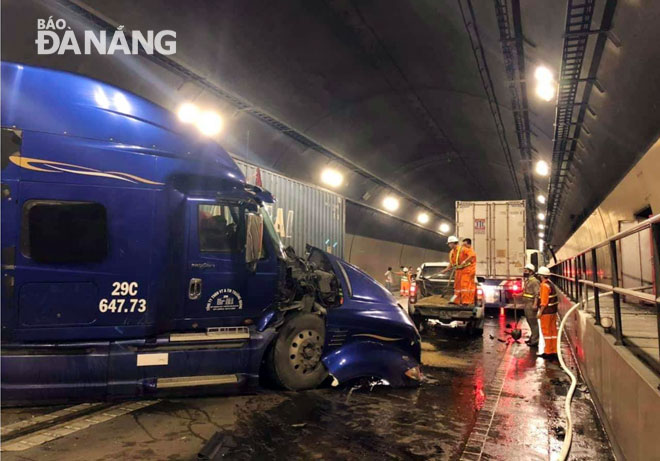 Tai nạn giao thông trong hầm Hải Vân tăng, vì sao?
