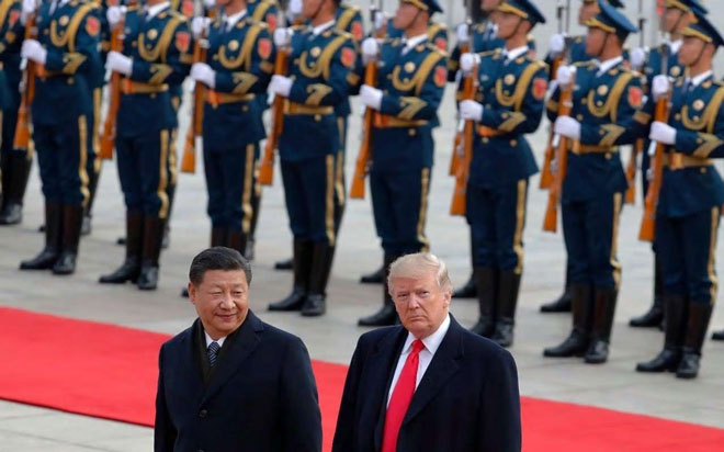 Giải quyết căng thẳng thương mại là nội dung chính trong cuộc gặp giữa Tổng thống Mỹ Donald Trump và Chủ tịch Trung Quốc Tập Cận Bình tại Argentina. 	                               Ảnh: Reuters