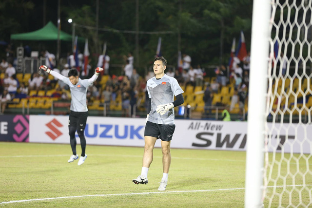 Thủ môn Văn Lâm quyết duy trì thành tích giứ sạch lưới ở AFF Cup 2018.