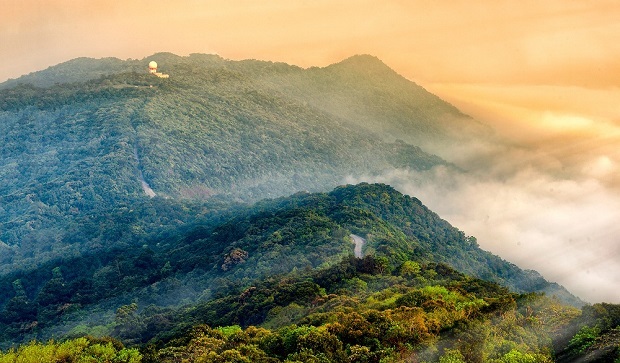 'Binh Minh Dinh Son Tra' (Sunrise on Son Tra) by Nguyen Trung Thu