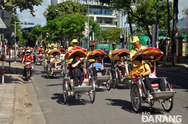 Đà Nẵng ngày càng thu hút khách du lịch.