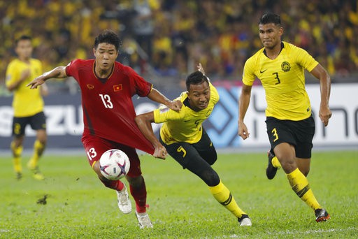 Về số cơ hội ghi bàn, Việt Nam hơn hẳn Malaysia