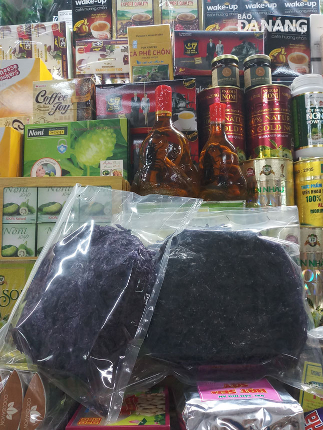  Delicious and nutrient Nam O seaweed has become attractive to visitors arriving in the city