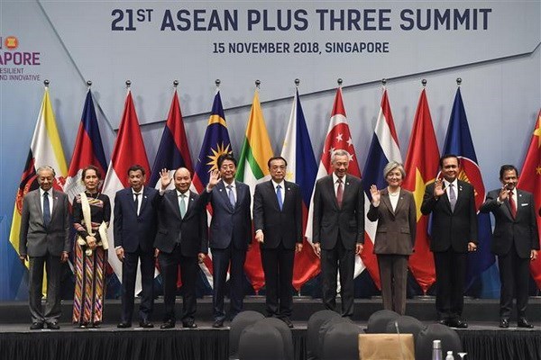 The Association of Southeast Asian Nations (ASEAN) and their partners, namely China, Japan, and the Republic of