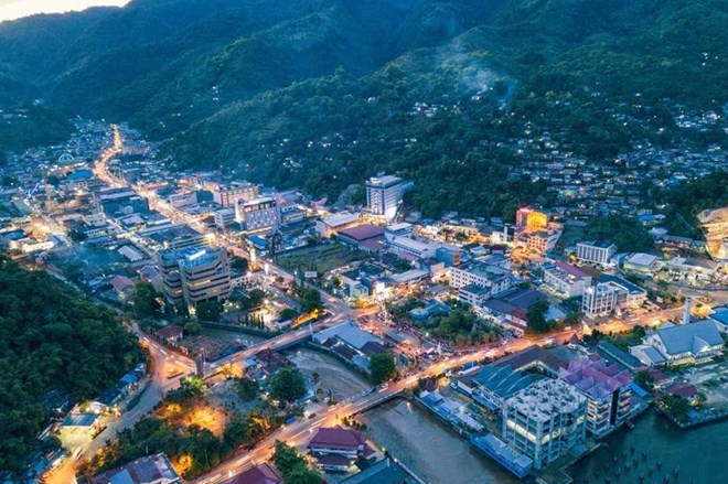 In Jayapura town (Source: Getty)  