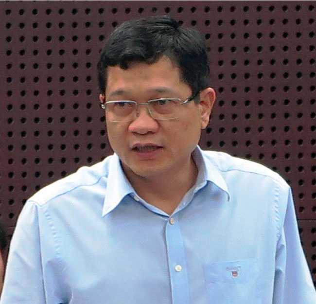 Director of the municipal Department of Planning and Investment Tran Phuoc Son