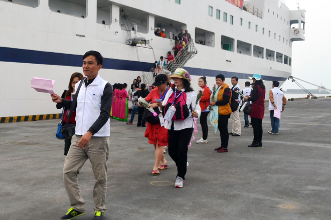 Photo: Recent years have seen a growing number of cruise ship passengers arriving in the city