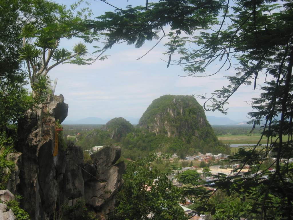 The Marble Mountains in Da Nang