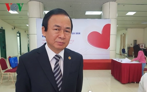 Giáo sư, Tiến sĩ Nguyễn Lân Việt, Phó Chủ tịch thường trực Hội Tim mạch Việt Nam.