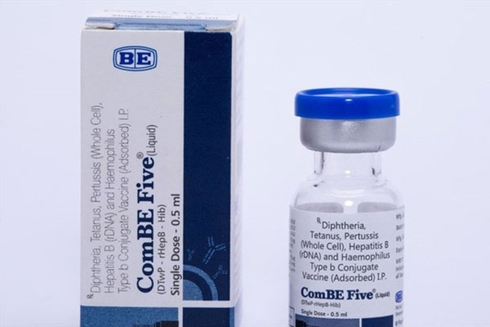 Cuối tháng 12, vaccine ComBe Five sẽ thay thế vaccine 5 trong 1 Quinvaxem. (Ảnh: KT)