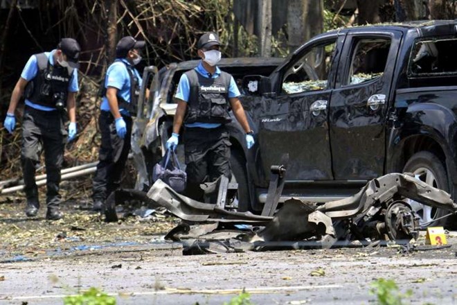 Đánh bom tại miền Nam Thái Lan khiến 2 cảnh sát bị thương