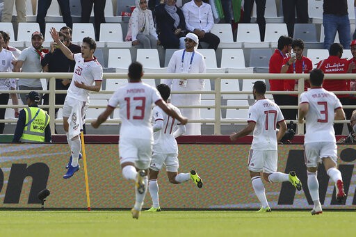 Niềm vui ăn mừng bàn thắng của đội tuyển Iran