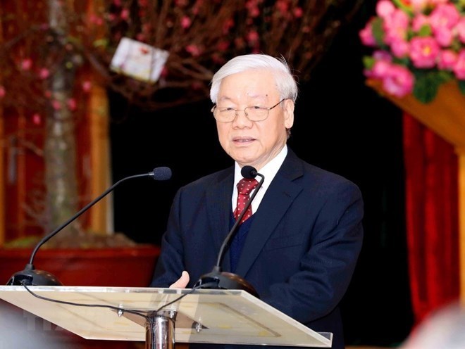 Party General Secretary and President Nguyen Phu Trong (Photo: VNA)