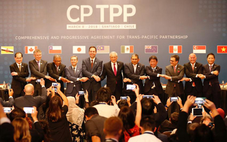 Lễ ký Hiệp định Đối tác Toàn diện và Tiến bộ xuyên Thái Bình Dương (CPTPP).