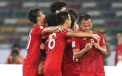 ĐT Việt Nam vẫn có cơ hội giành vé vào vòng 1/8 nếu đánh bại Yemen ở lượt trận cuối (Ảnh: AFC).