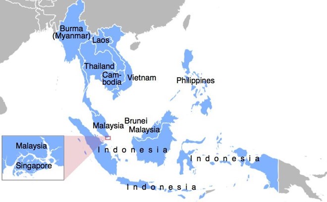 Member states of ASEAN (Source: Wikipedia Commons)