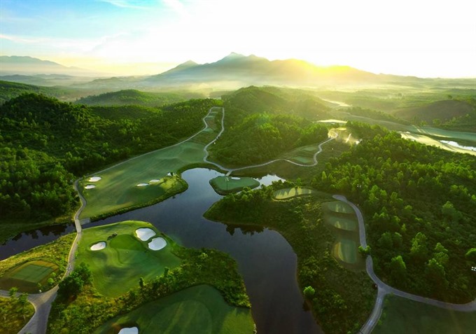 The Ba Na Hills Golf Club in Da Nang.
