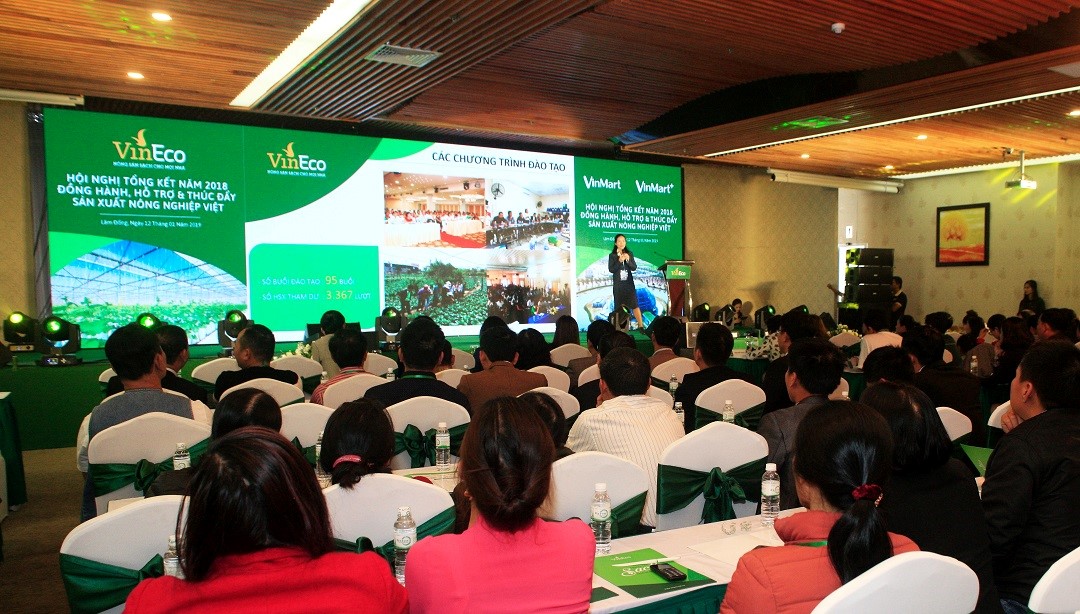 Hội nghị tổng kết năm 2018 “Đồng hành, hỗ trợ và thúc đẩy sản xuất nông nghiệp Việt”.