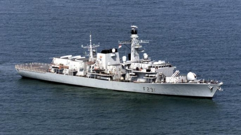 Tàu HMS Argyll. Ảnh: Hải quân Anh.