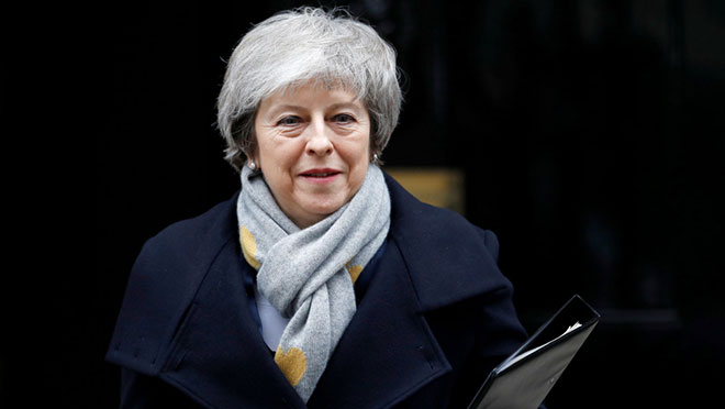 Thủ tướng Anh Theresa May chịu thất bại nặng nề khi Hạ viện bác bỏ thỏa thuận Brexit. 	 Ảnh: Reuters